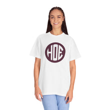 Load image into Gallery viewer, Maroon&amp;White HOE Unisex T-Shirt (Happiness Over Everything)