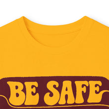 Load image into Gallery viewer, Be Safe, Be Smooth and Have a Great Night Long Sleeve Tee — Vintage Positive Graphic Shirt