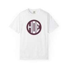 Load image into Gallery viewer, Maroon&amp;White HOE Unisex T-Shirt (Happiness Over Everything)