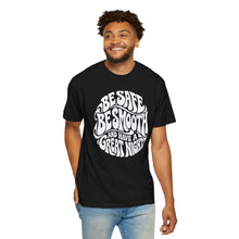 Load image into Gallery viewer, Be Safe Be Smooth Tee — Retro ‘Be Smooth and Have a Great Night’ Graphic T-Shirt