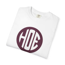 Load image into Gallery viewer, Maroon&amp;White HOE Unisex T-Shirt (Happiness Over Everything)