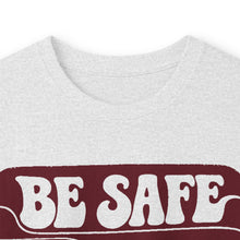Load image into Gallery viewer, Be Safe, Be Smooth and Have a Great Night Long Sleeve Tee — Vintage Positive Graphic Shirt